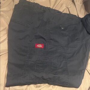 Dickies Unisex Charcoal Cargo scrub Pants